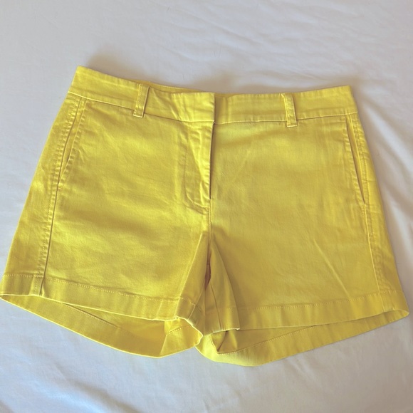J. Crew Pants - J Crew NWT Yellow Shorts Size 6